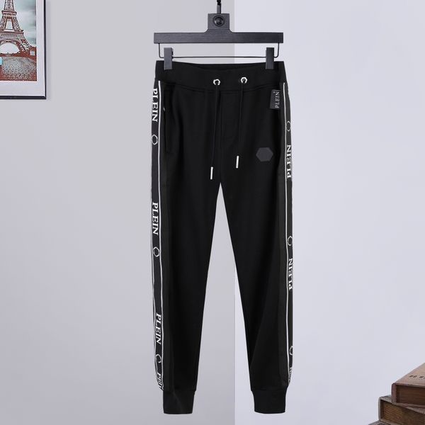 plein bear jogging trousers stones gothic mens womens pants sports luxury designers sweatpants drawstring joggers couple brand clothing 8419, Black
plein bear jogging trousers stones gothic mens womens pants sports luxury designers sweatpants drawstring joggers couple brand clothing 8419, Black