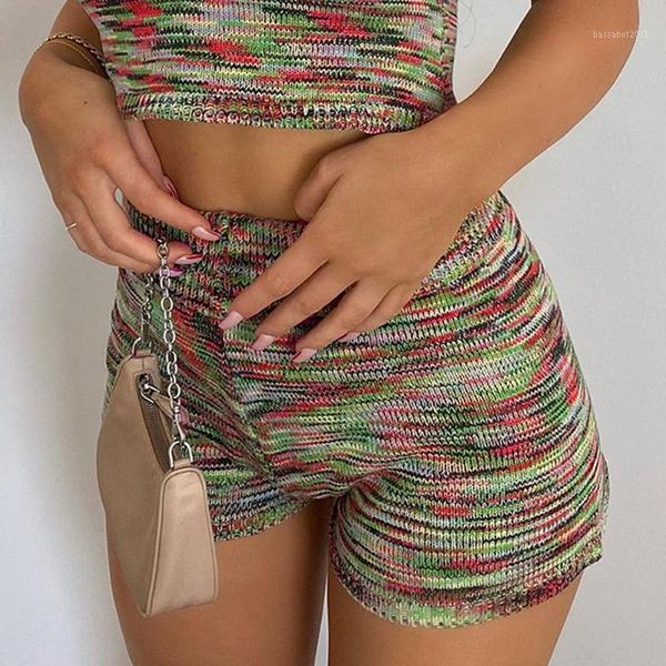 women's shorts knitted high waist women tie dye print slim retro short pants vintage aesthetic fitness biker harajuku streetwear, White;black
women's shorts knitted high waist women tie dye print slim retro short pants vintage aesthetic fitness biker harajuku streetwear, White;black