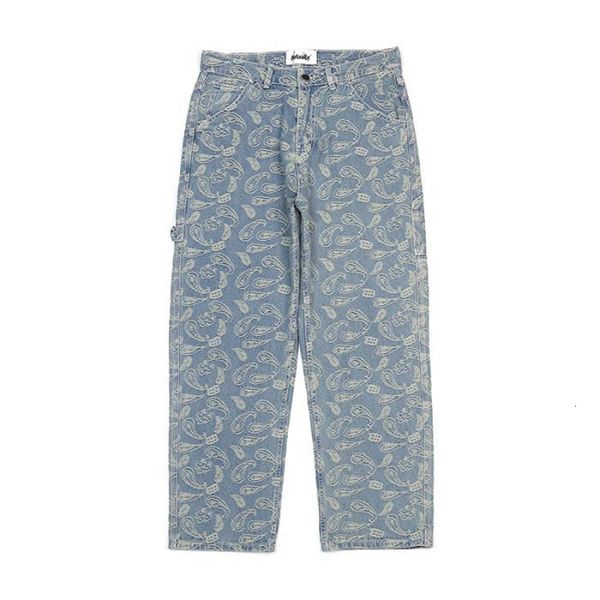 men's jeans european american autumn summer 2021 fashion retro street jacquard cashew flower hiphop loose jeans for men women deni, Blue
men's jeans european american autumn summer 2021 fashion retro street jacquard cashew flower hiphop loose jeans for men women deni, Blue