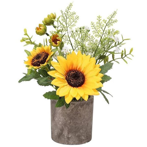 decorative flowers & wreaths artificial sunflower fake sunflowers potted plant pot decor for home indoor bathroom kitchen
decorative flowers & wreaths artificial sunflower fake sunflowers potted plant pot decor for home indoor bathroom kitchen