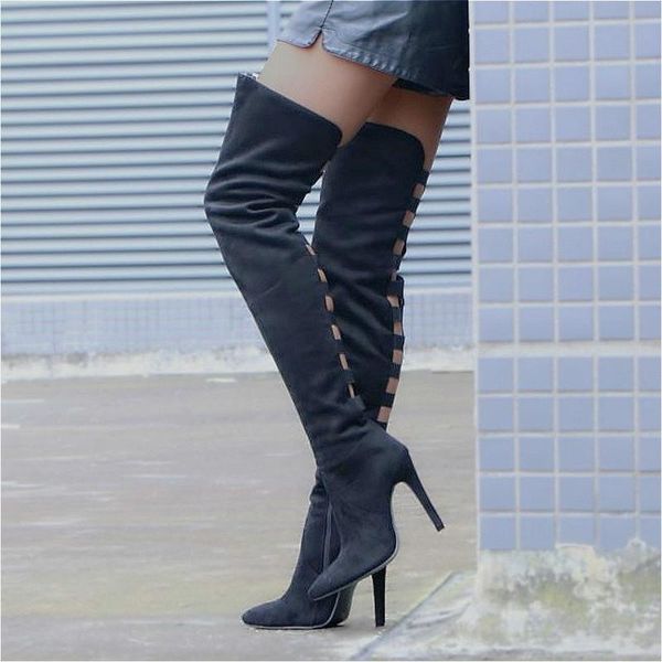 boots over the knee women 2021 black suede long high heels boot winter ladies fashion thigh shoes plus size 43
boots over the knee women 2021 black suede long high heels boot winter ladies fashion thigh shoes plus size 43