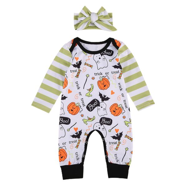halloween 0-24m baby girls boys rompers pumpkin print long sleeve lovely jumpsuits headband 2pcs, White
halloween 0-24m baby girls boys rompers pumpkin print long sleeve lovely jumpsuits headband 2pcs, White