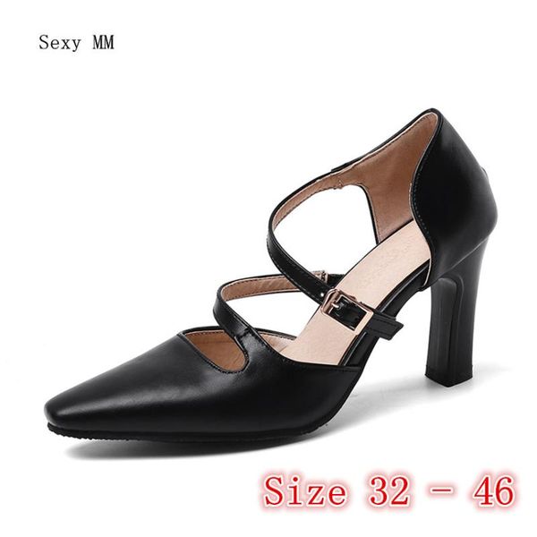 dress shoes women sandals high heel stiletto woman heels pumps mary janes small plus size 32 33 -40 41 42 43 44 45 46 47 48, Black
dress shoes women sandals high heel stiletto woman heels pumps mary janes small plus size 32 33 -40 41 42 43 44 45 46 47 48, Black