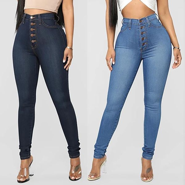 women's jeans plus size 4xl vintage single breasted trousers women denim high waist stretch pencil pants streetwear female, Blue
women's jeans plus size 4xl vintage single breasted trousers women denim high waist stretch pencil pants streetwear female, Blue