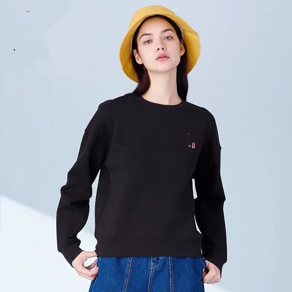 hajia round neck pullover women's spring and autumn long sleeve loose korean sweater 1387, Black
hajia round neck pullover women's spring and autumn long sleeve loose korean sweater 1387, Black