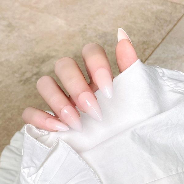 false nails fake long pointed tip pink and white gradient nail stickers finished 24 pcs with glue fa, Red;gold
false nails fake long pointed tip pink and white gradient nail stickers finished 24 pcs with glue fa, Red;gold