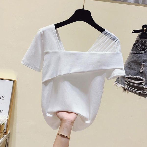 women's t-shirt fashion women harajuku backless tshirt crop 2021 summer casual lace patchwork basic short sleeved t shirt white 2xl
women's t-shirt fashion women harajuku backless tshirt crop 2021 summer casual lace patchwork basic short sleeved t shirt white 2xl