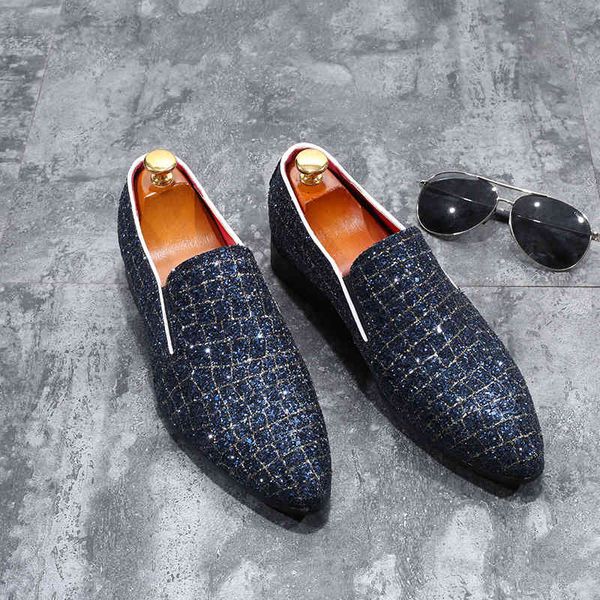 dress plus size shoes luxury glitter men loafers slippers slip-on leather flat cool formal party wedding q-526, Black
dress plus size shoes luxury glitter men loafers slippers slip-on leather flat cool formal party wedding q-526, Black
