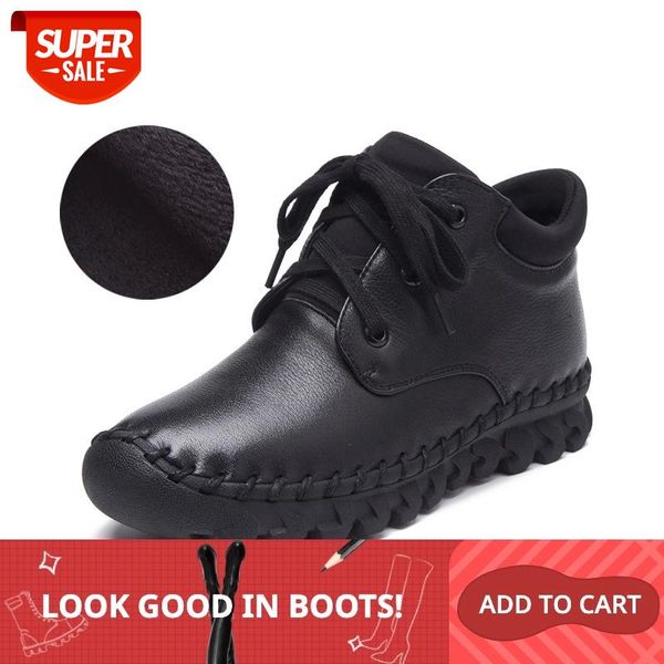 fujin 2021 genuine leather boots snow ankle lace up soft comfortable sole plush fur warm women winter boots shoes autumn #nt3l
fujin 2021 genuine leather boots snow ankle lace up soft comfortable sole plush fur warm women winter boots shoes autumn #nt3l