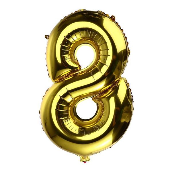 party decoration 32 inch thickened helium foil balloons birthday number 8 for wedding anniversary (gold) #8
party decoration 32 inch thickened helium foil balloons birthday number 8 for wedding anniversary (gold) #8