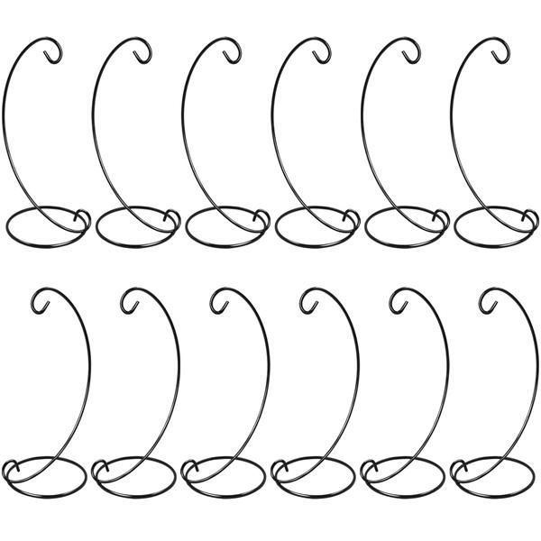hooks & rails 12 pack ornament display stand holder, 9 inch tall hanging rack for globe air plant, terrarium witch ball f
hooks & rails 12 pack ornament display stand holder, 9 inch tall hanging rack for globe air plant, terrarium witch ball f