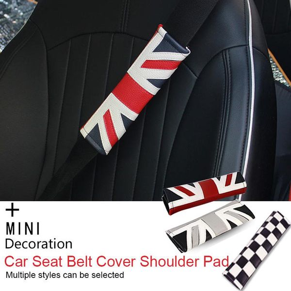 safety belts & accessories 2pcs pu leather seat belt protective shoulder pad cover union jack for mini cooper f55 f56 f60 r55 r56 r60 r57 r5
safety belts & accessories 2pcs pu leather seat belt protective shoulder pad cover union jack for mini cooper f55 f56 f60 r55 r56 r60 r57 r5
