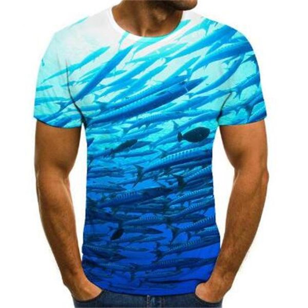 men's t-shirts and women's 3d printing fish pattern t-shirt ocean casual loose breathable top, White;black
men's t-shirts and women's 3d printing fish pattern t-shirt ocean casual loose breathable top, White;black