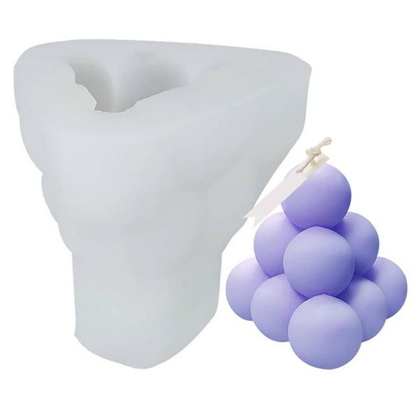 craft tools handmade geometry silicone candle mold diy sphere pyramid scented making soap wax mould #w0
craft tools handmade geometry silicone candle mold diy sphere pyramid scented making soap wax mould #w0