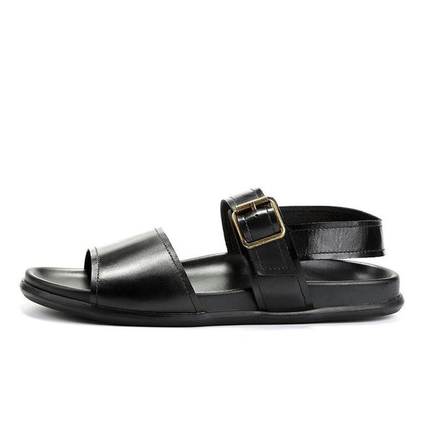 sandals men casual 2021 summer flat open toe breathable street fashion cow leather buckle strap outdoor beach shoes, Black
sandals men casual 2021 summer flat open toe breathable street fashion cow leather buckle strap outdoor beach shoes, Black