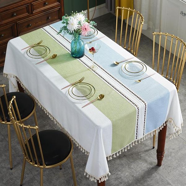 table cloth nordic style rectangle waterproof embroidery pastoral geometric tassel manteles party decoration ei50tc
table cloth nordic style rectangle waterproof embroidery pastoral geometric tassel manteles party decoration ei50tc