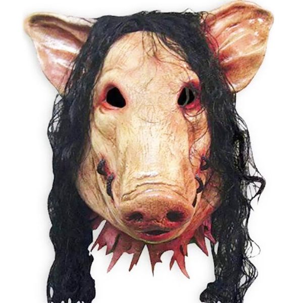 party hats halloween pig head mask for carnival stage performance character cos fine workmanship good appearance
party hats halloween pig head mask for carnival stage performance character cos fine workmanship good appearance