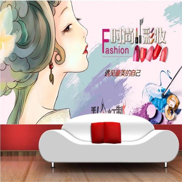 wallpapers custom modern watercolor fashion makeup wall paper 3d beauty salon cosmetics shop industrial decor background mural wallpaper
wallpapers custom modern watercolor fashion makeup wall paper 3d beauty salon cosmetics shop industrial decor background mural wallpaper