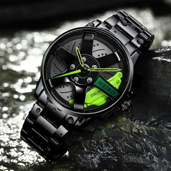 wristwatches 3d sport car wheel male watch men's fashion unique quartz luxury watches, Slivery;brown
wristwatches 3d sport car wheel male watch men's fashion unique quartz luxury watches, Slivery;brown