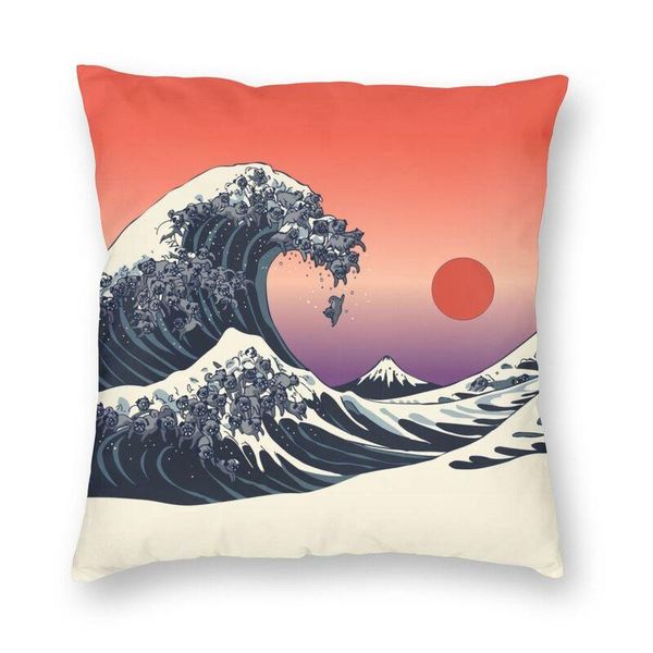 cushion/decorative pillow soft the great wave off kanagawa of black pugs throw cover katshushika hokusai style cushion pillowcover for sofa
cushion/decorative pillow soft the great wave off kanagawa of black pugs throw cover katshushika hokusai style cushion pillowcover for sofa