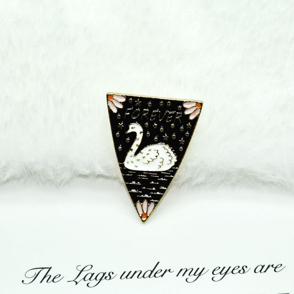 new cartoon animal brooches cute daisy swan enamel pins triangle funny fashion metal jewelry lapel backpack badge gifts for women men, Blue
new cartoon animal brooches cute daisy swan enamel pins triangle funny fashion metal jewelry lapel backpack badge gifts for women men, Blue
