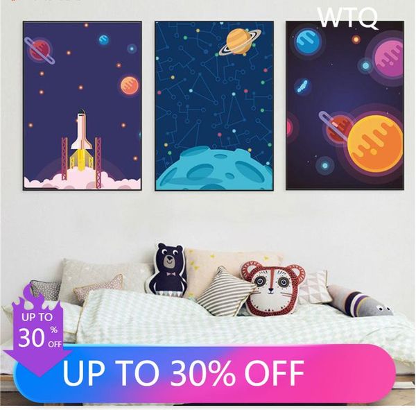 paintings nordic style space rocket planet decorative wall art canvas painting living room bedroom children's mural decoration
paintings nordic style space rocket planet decorative wall art canvas painting living room bedroom children's mural decoration