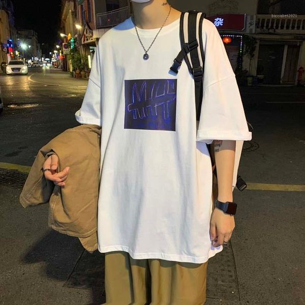 men's t-shirts simple graphic t shirt for mens 2021 arrival korean fashion trends summer casual clothing teens letter print harajuku te, White;black
men's t-shirts simple graphic t shirt for mens 2021 arrival korean fashion trends summer casual clothing teens letter print harajuku te, White;black