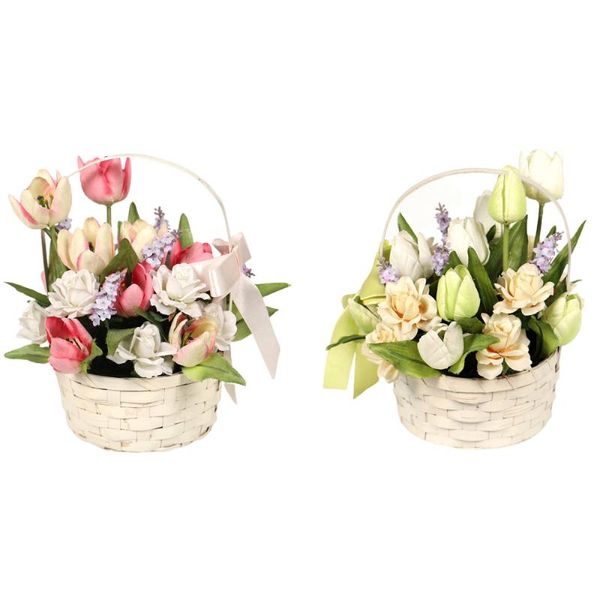 decorative flowers & wreaths artificial flower tulips fake rose peony ornaments light green real touch decoration bamboo basket home wedding
decorative flowers & wreaths artificial flower tulips fake rose peony ornaments light green real touch decoration bamboo basket home wedding