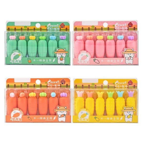 highlighters 6 pcs highlighter mini cartoon cantaloupe fluorescent maker pen assorted colors pens set for kid drawing coloring, Black;red
highlighters 6 pcs highlighter mini cartoon cantaloupe fluorescent maker pen assorted colors pens set for kid drawing coloring, Black;red