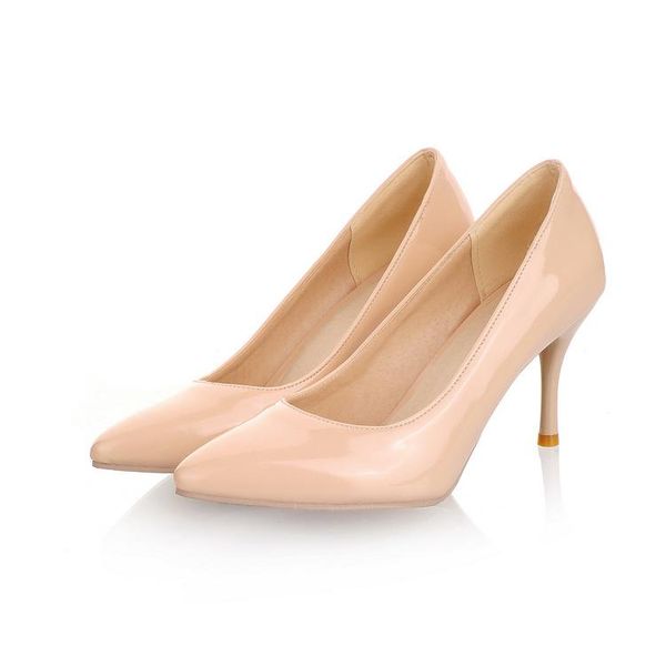 dress shoes big size pointed and shallow single ladies high heels women woman pumps, Black
dress shoes big size pointed and shallow single ladies high heels women woman pumps, Black