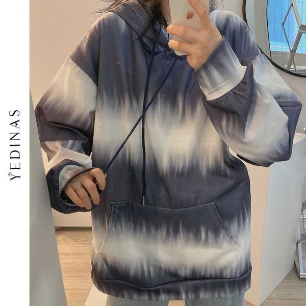 yedinas tie-dye women oversized hoodies autumn winter female fleece hooded harajuku sweatshirt fashion loose girls hoodie 210527, Black
yedinas tie-dye women oversized hoodies autumn winter female fleece hooded harajuku sweatshirt fashion loose girls hoodie 210527, Black