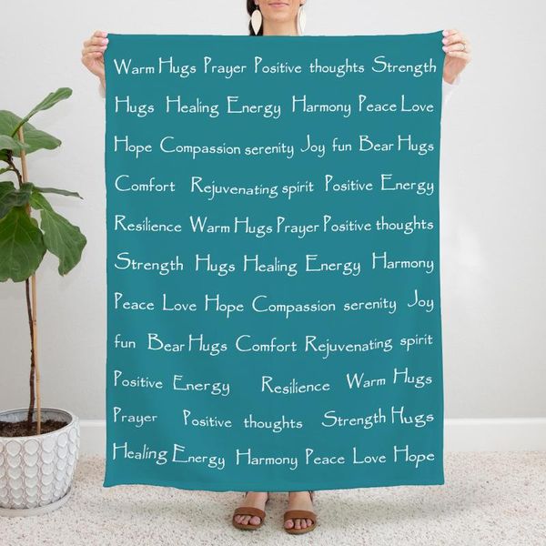 blankets healing compassion warm hug blanket fleece positive energy support throw for bedroom bedspreads
blankets healing compassion warm hug blanket fleece positive energy support throw for bedroom bedspreads