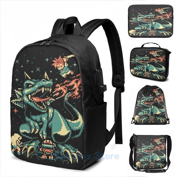 backpack funny graphic print 8-bit black tyranno usb charge men school bags women bag travel laptop
backpack funny graphic print 8-bit black tyranno usb charge men school bags women bag travel laptop
