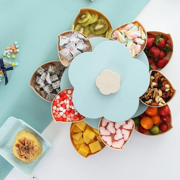 tea table receives creative petal revolving candy box, snack fruit tray household dried box living room storage drawers
tea table receives creative petal revolving candy box, snack fruit tray household dried box living room storage drawers
