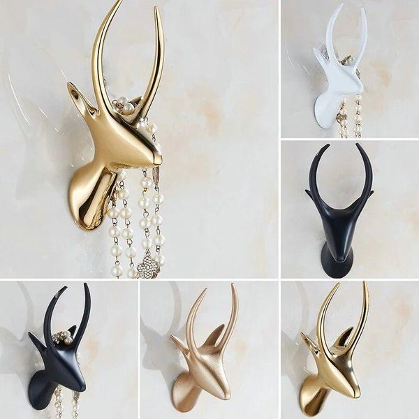 robe hooks liuyue gold/black solid horse antelope head coat wall hanger hook towel painted clothes hat hardware
robe hooks liuyue gold/black solid horse antelope head coat wall hanger hook towel painted clothes hat hardware