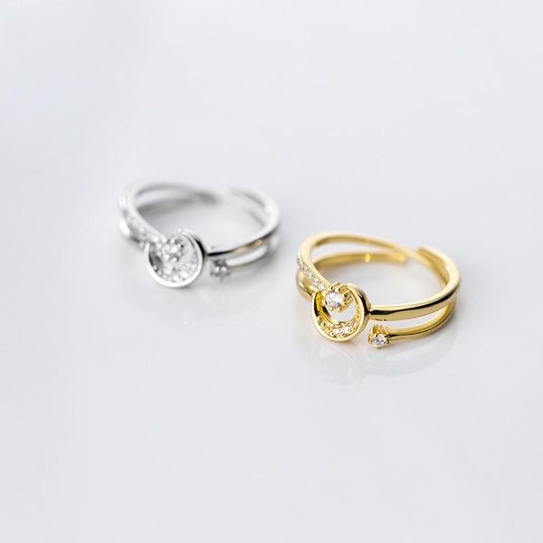 cluster rings hf jel gold silver moon star for women double cz 925 sterling girl fine jewelry accessories gift, Golden;silver
cluster rings hf jel gold silver moon star for women double cz 925 sterling girl fine jewelry accessories gift, Golden;silver