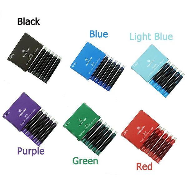 pieces colorful hongdian fountain pen ink cartridges 3.4mm diameter for forest, 6013, 517d / wing sung pens refills, Black;red
pieces colorful hongdian fountain pen ink cartridges 3.4mm diameter for forest, 6013, 517d / wing sung pens refills, Black;red