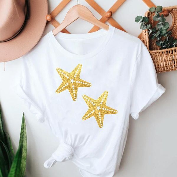 women's t-shirt women casual beach star pineapple short sleeve summer tshirts cartoon clothes graphic t lady print female tee, White
women's t-shirt women casual beach star pineapple short sleeve summer tshirts cartoon clothes graphic t lady print female tee, White