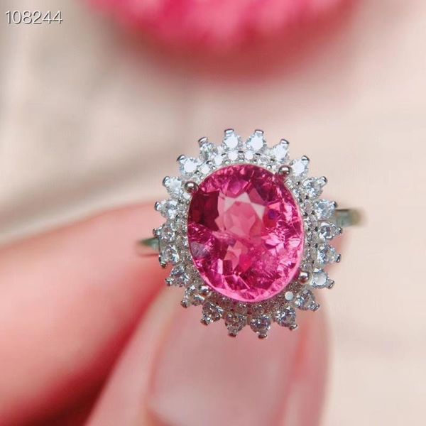 gift natural real tourmaline ring 925 sterling silver fine jewelry and cluster rings, Golden;silver
gift natural real tourmaline ring 925 sterling silver fine jewelry and cluster rings, Golden;silver