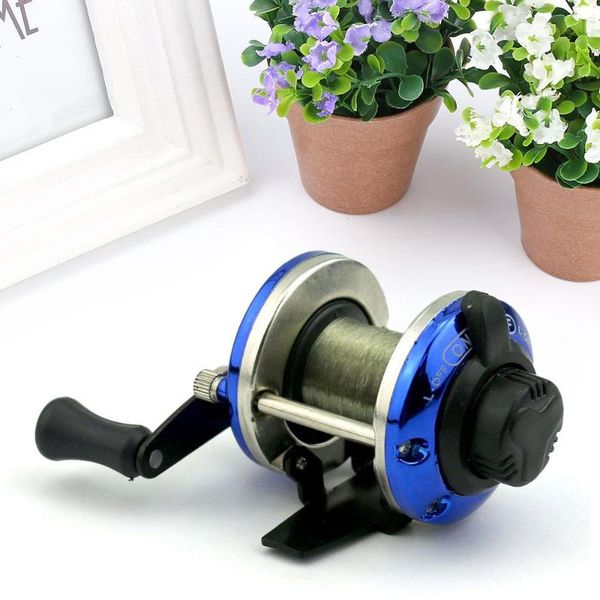 fishing hooks spinning wheel with line winter reel alloy waterproof outdoor