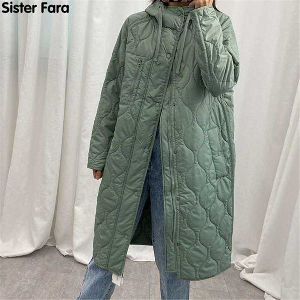 sister fara winter parka warm jacket coat women solid loose long hooded overcoats female sleeve outwear windbreaker 210927, Black
sister fara winter parka warm jacket coat women solid loose long hooded overcoats female sleeve outwear windbreaker 210927, Black