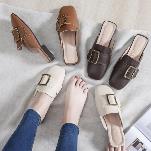 shoes loafers slippers casual slipers women slides cover toe low female mule luxury 2021 flat mules basic tpr square heel pu, Black
shoes loafers slippers casual slipers women slides cover toe low female mule luxury 2021 flat mules basic tpr square heel pu, Black
