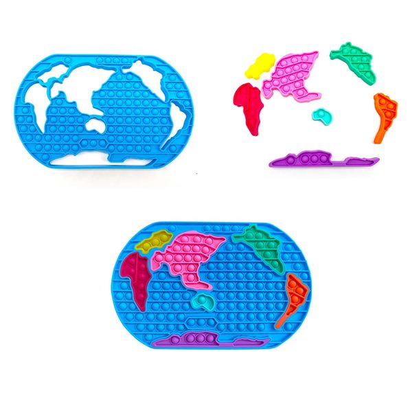 dhl push bubble world map fidget toys squishy pad decompression toy for children adults antistress reliver
dhl push bubble world map fidget toys squishy pad decompression toy for children adults antistress reliver