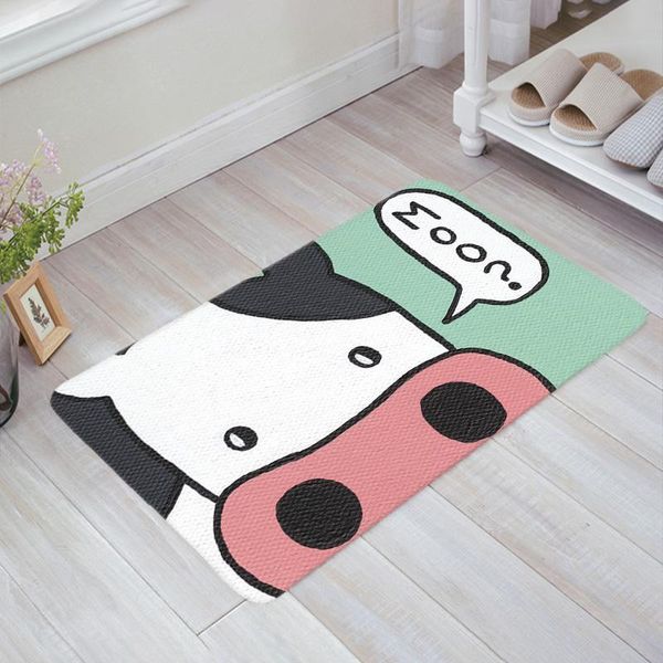 cushion/decorative pillow cow cartoon moo doormat welcome home rectangle anti-slip carpet rug bedroom entrance floor mats
cushion/decorative pillow cow cartoon moo doormat welcome home rectangle anti-slip carpet rug bedroom entrance floor mats