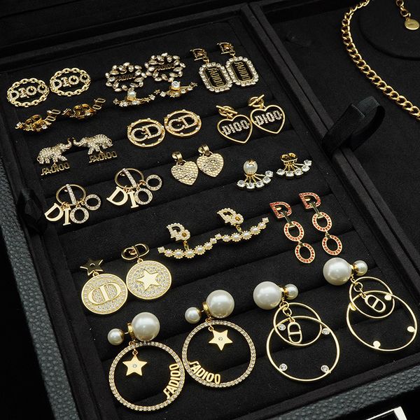 d new earrings square letter earrings elephant earrings star same jewelry, Black
d new earrings square letter earrings elephant earrings star same jewelry, Black