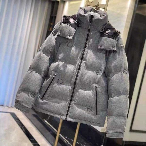 2021 winter parka men's women's casual down jacket outdoor warm high-quality outer jacket, Black
2021 winter parka men's women's casual down jacket outdoor warm high-quality outer jacket, Black