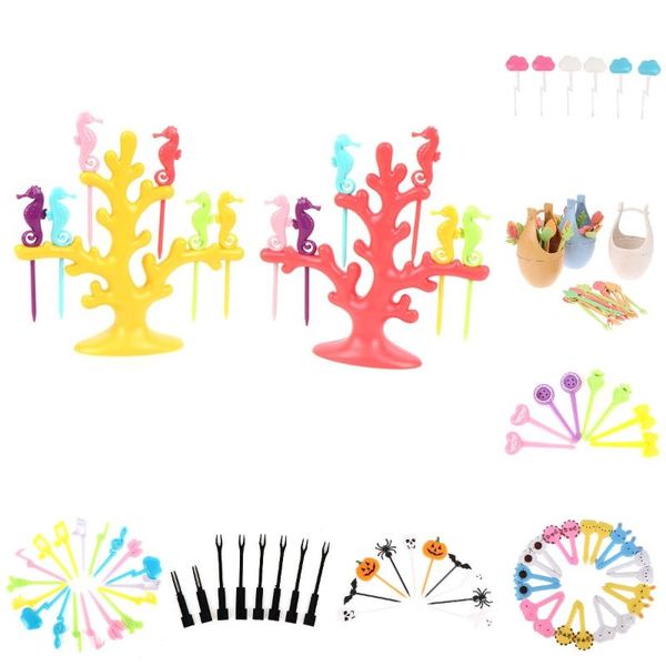 forks 6-16pcs mini kids animal farm fruit fork cartoon snack cake dessert toothpick lunch party decoration random color
forks 6-16pcs mini kids animal farm fruit fork cartoon snack cake dessert toothpick lunch party decoration random color