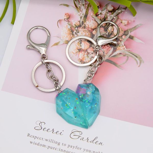 keychains fashion handmade chic transparent resin geometric shape heart keyring keychain women jewelry gifts for girls lovers, Silver
keychains fashion handmade chic transparent resin geometric shape heart keyring keychain women jewelry gifts for girls lovers, Silver