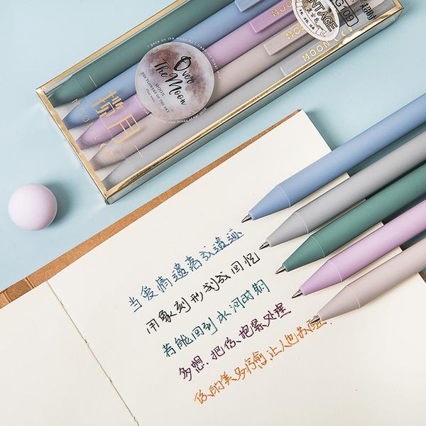 gel pens 2022 retro color 0.5 press pen set hand creative students to take notes
gel pens 2022 retro color 0.5 press pen set hand creative students to take notes