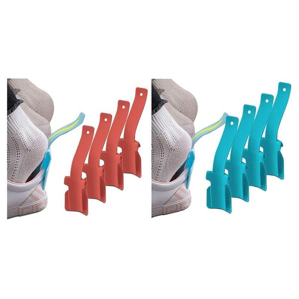 slipper istant, 4 pieces of portable socks slider-handle shoe horn-shoe lifter for easy on and off, suitable men, wom clothing & wardrobe st 
slipper istant, 4 pieces of portable socks slider-handle shoe horn-shoe lifter for easy on and off, suitable men, wom clothing & wardrobe st